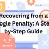 Recovering from a Google Penalty