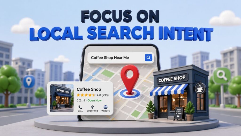 Focus on Local Search Intent