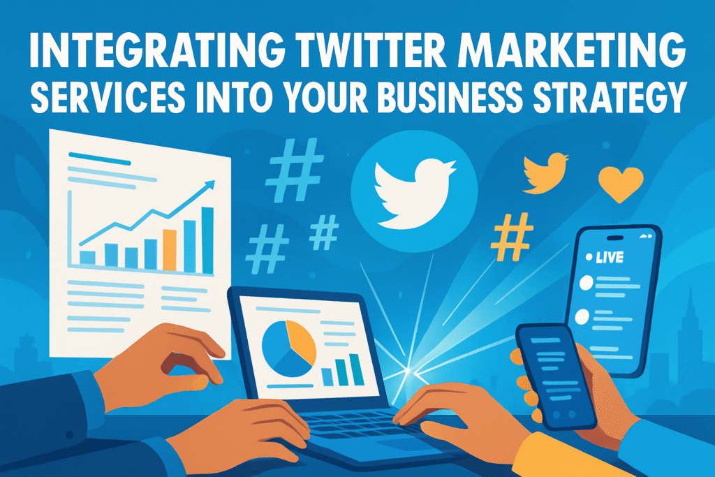 What Should You Expect from Professional Twitter Marketing Services? 2 Integrating Twitter Marketing Services into Your Business Strategy