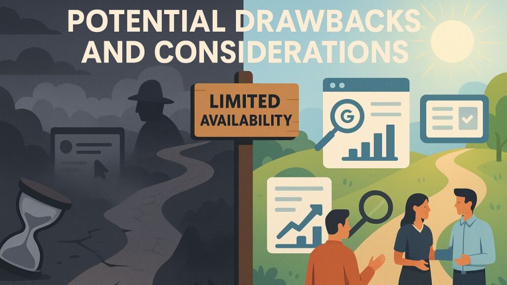 Why Traditional SEO is Failing and How Pay For Performance SEO Solves It 2 Potential Drawbacks and Considerations