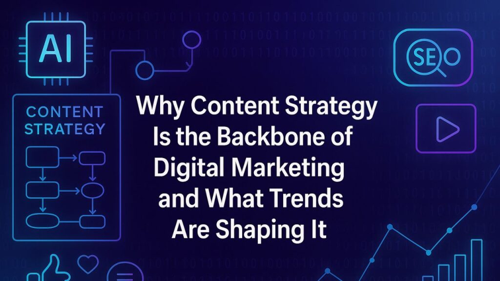 Why Content Strategy Is the Backbone of Digital Marketing and What Trends Are Shaping It