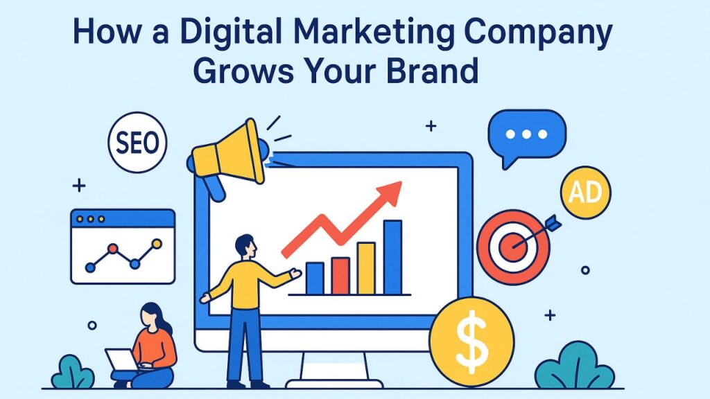How a Digital Marketing Company Grows Your Brand?