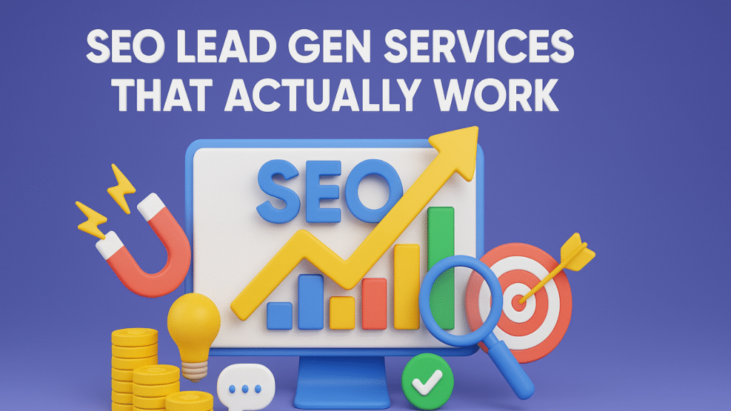 SEO Lead Gen Services That Actually Work
