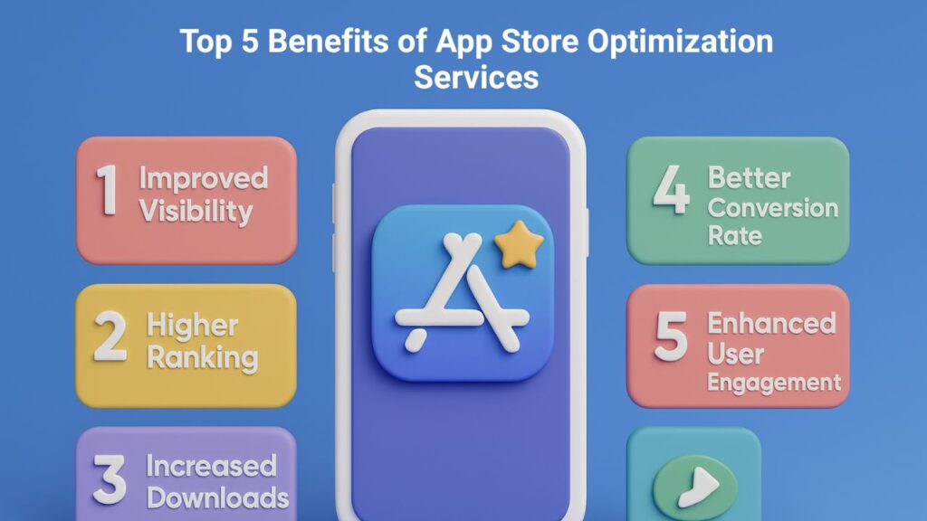 Top 5 Benefits of App Store Optimization Services