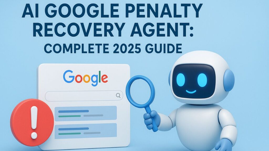 AI Google Penalty Recovery Agent: Complete 2025 Guide