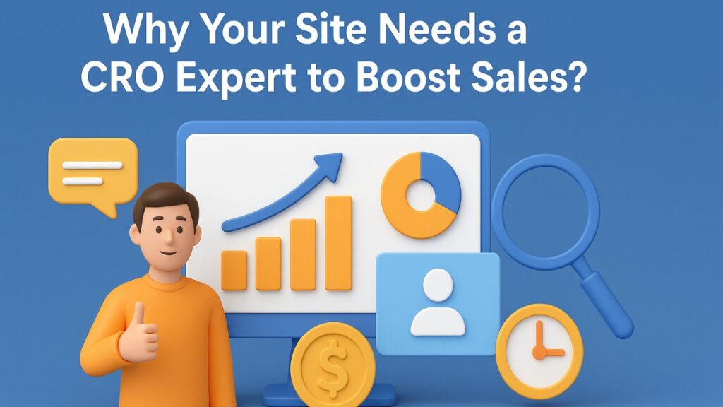 Why Your Site Needs a CRO Expert to Boost Sales?