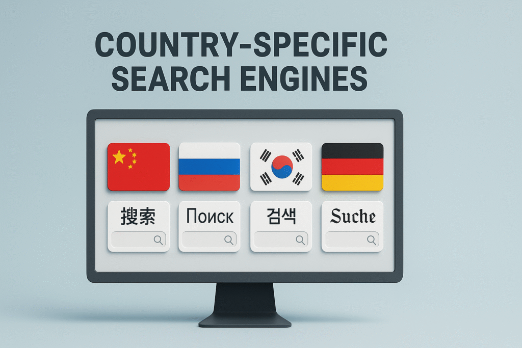 Global SEO Challenges & How to Overcome Them 2 Country-Specific Search Engines