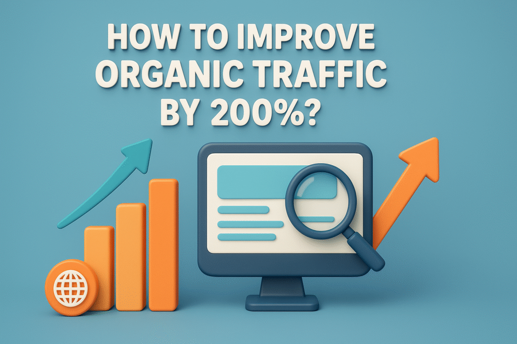 How to Improve Organic Traffic by 200%
