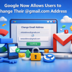 Google Now Allows Users to Change Their @gmail.com Address