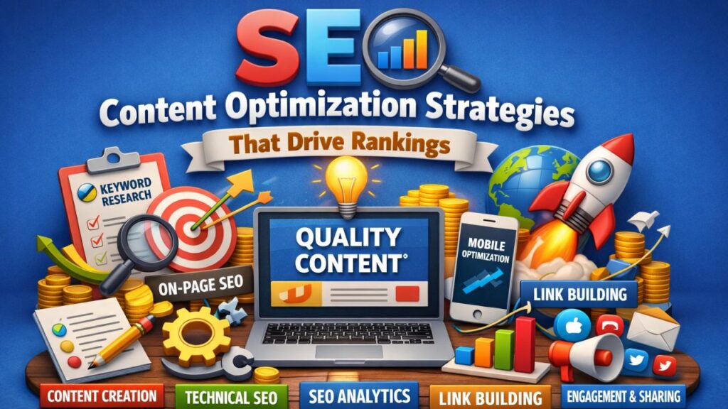 SEO Content Optimization Strategies That Drive Rankings