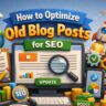 How to Optimize Old Blog Posts for SEO