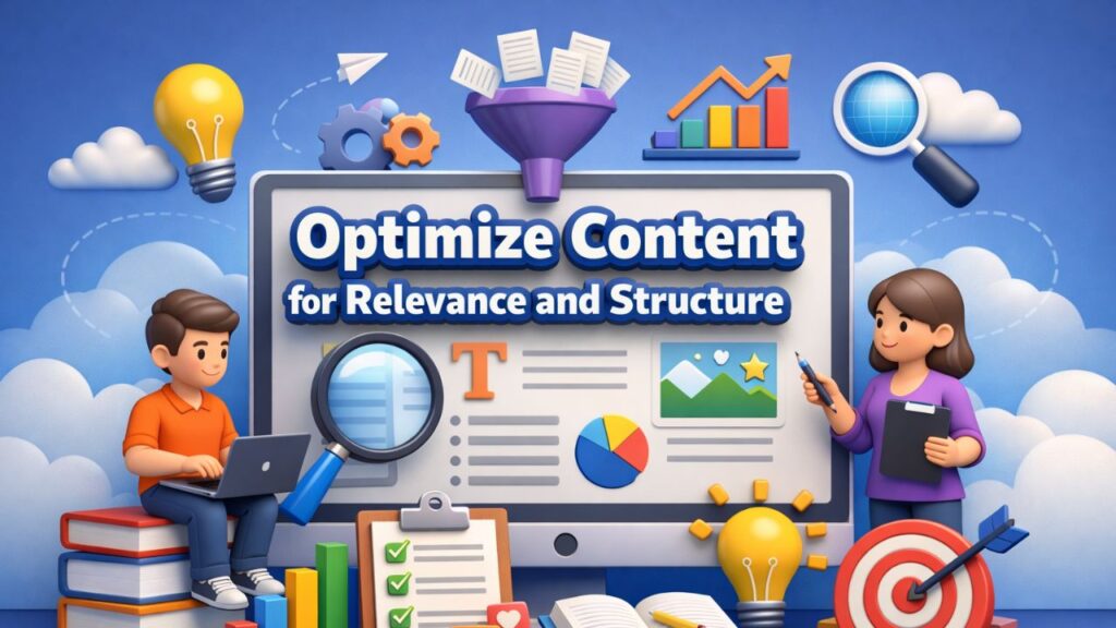 How to Create SEO Content Plan with The 10 Proven Steps? 2 Optimize Content for Relevance and Structure