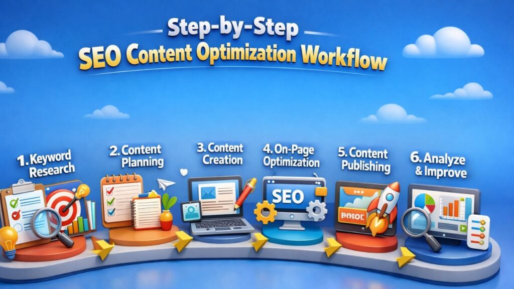 Step-by-Step SEO Content Optimization Workflow