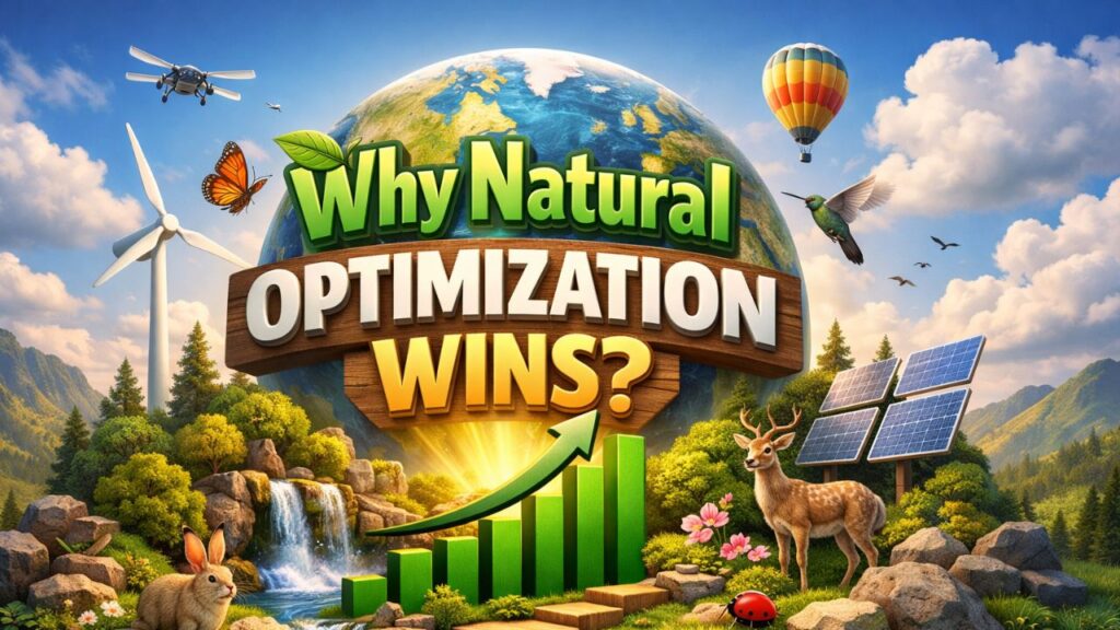 Why Natural Optimization Wins?