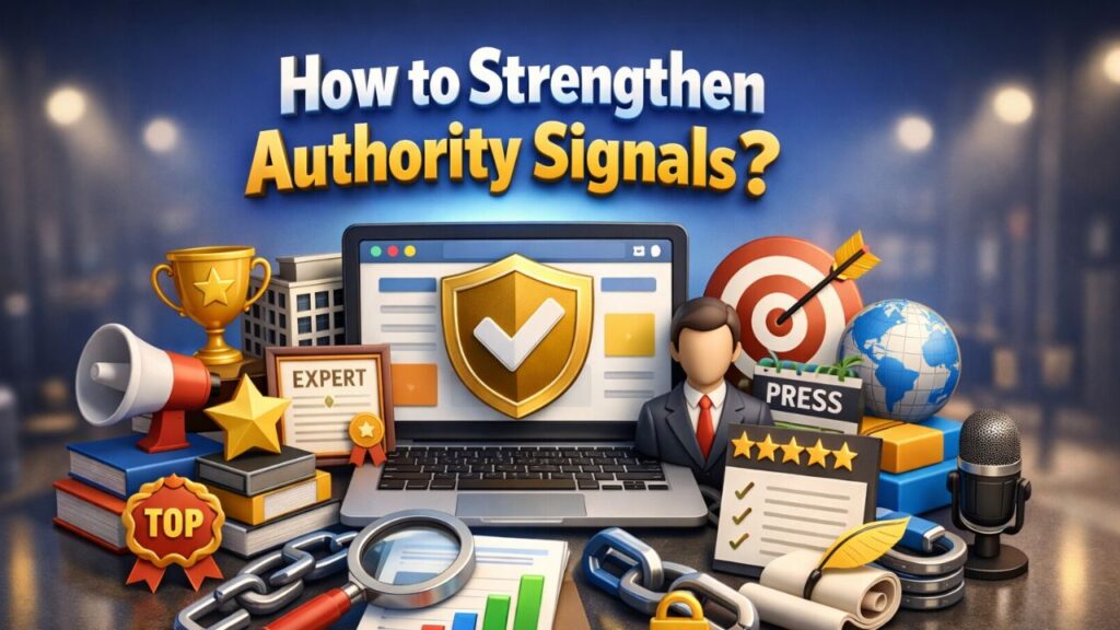 How to Strengthen Authority Signals?