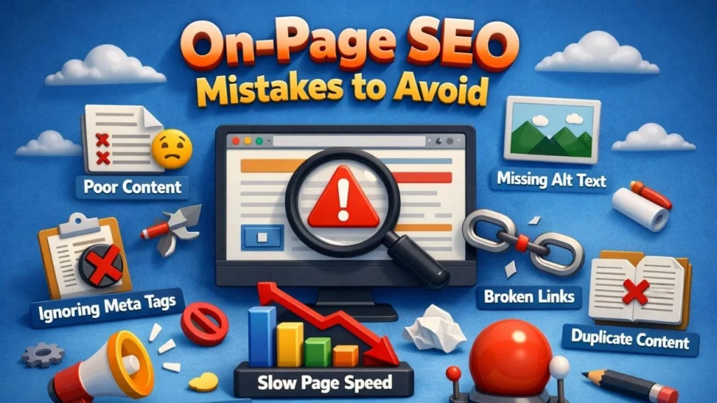On-Page SEO Mistakes to Avoid