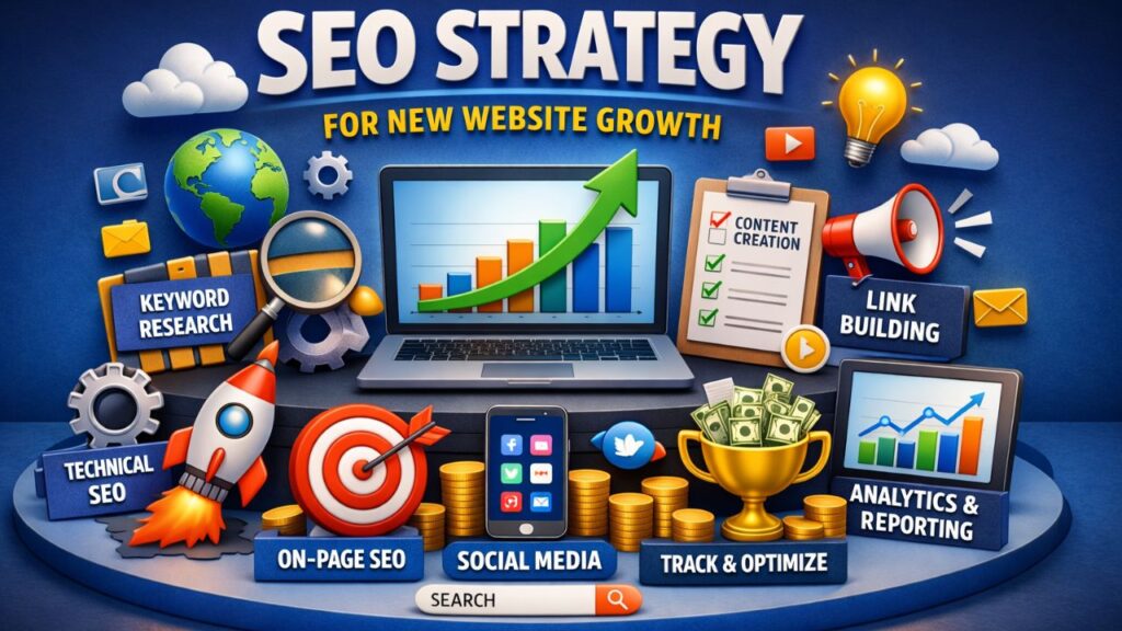 SEO Strategy for New Website Growth